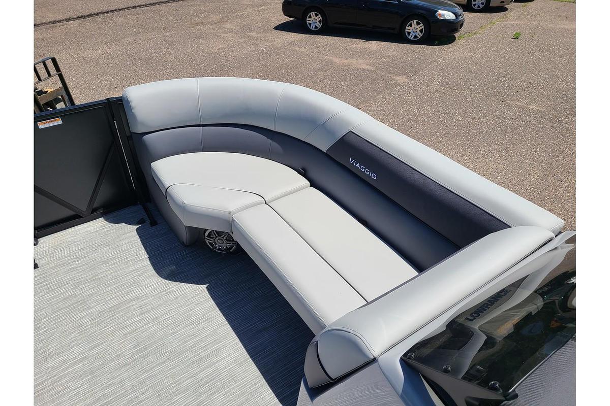 2024 Viaggio Lago V20C Tritoon With A 150HP Suzuki Motor