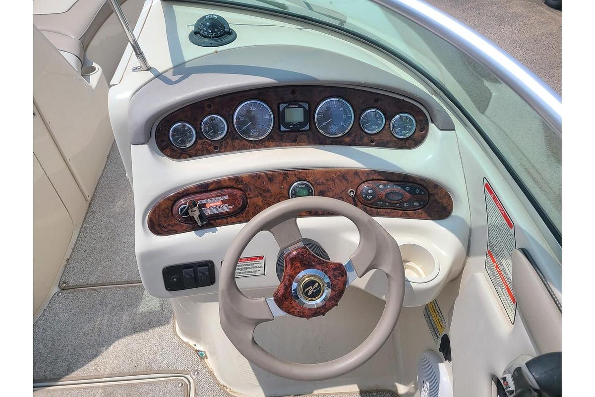 Used 2003 Sea Ray 240 Sundeck With A Mercruiser 350 MAG MPI & Trailer