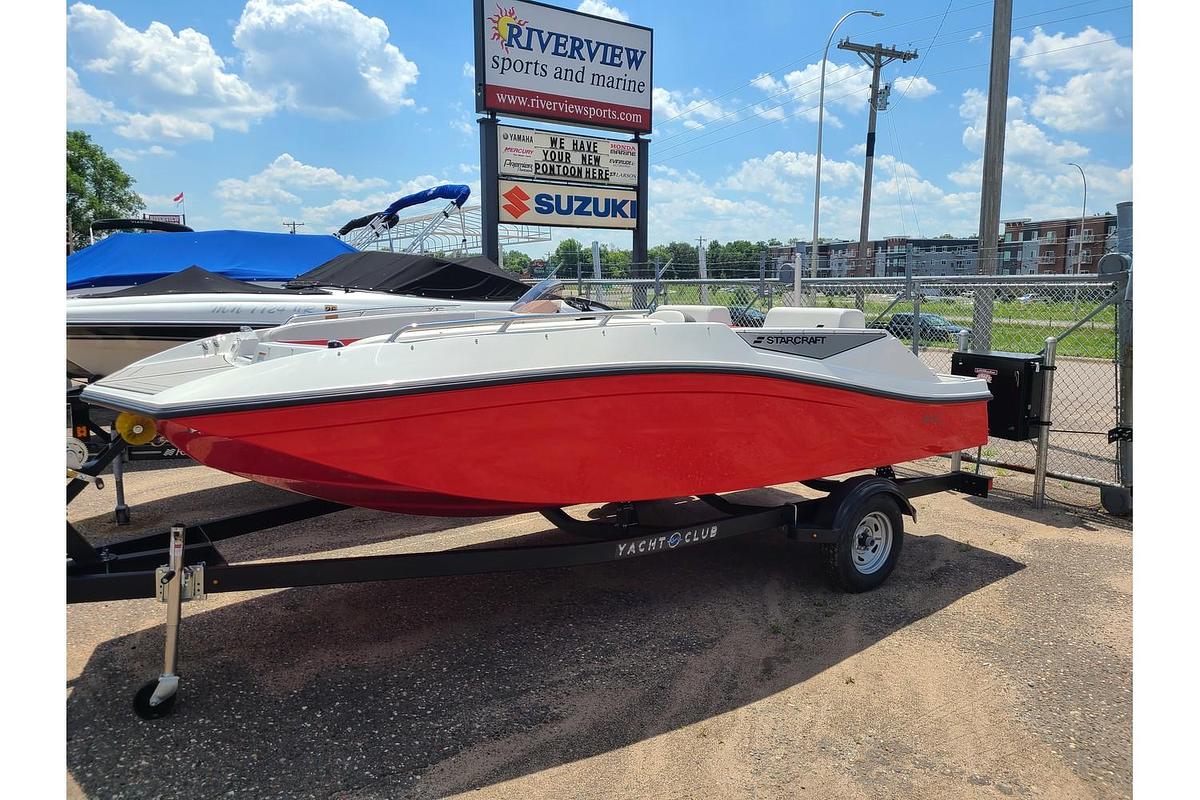 2025 Starcraft SV16 W/ A 90HP Suzuki Motor & Trailer
