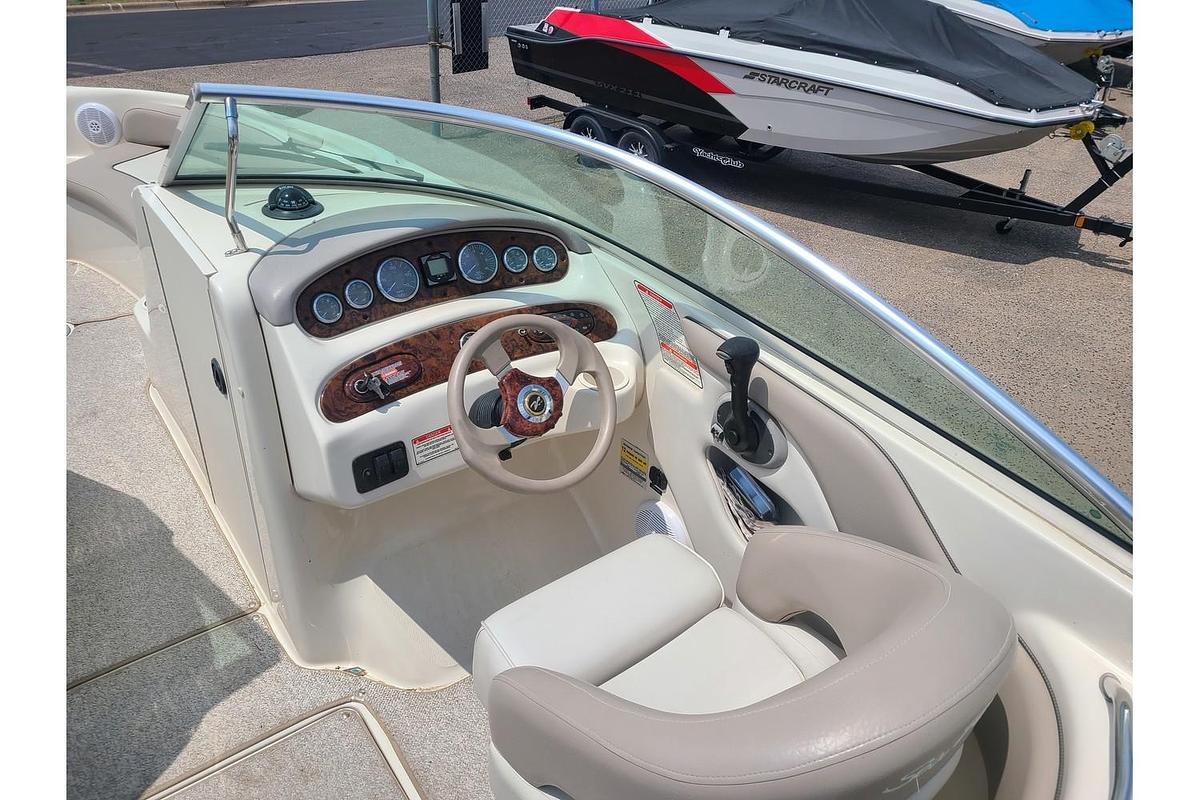 Used 2003 Sea Ray 240 Sundeck With A Mercruiser 350 MAG MPI & Trailer