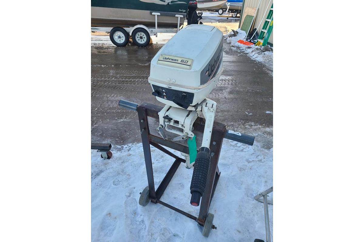 Used 1987 Johnson 6HP Tiller