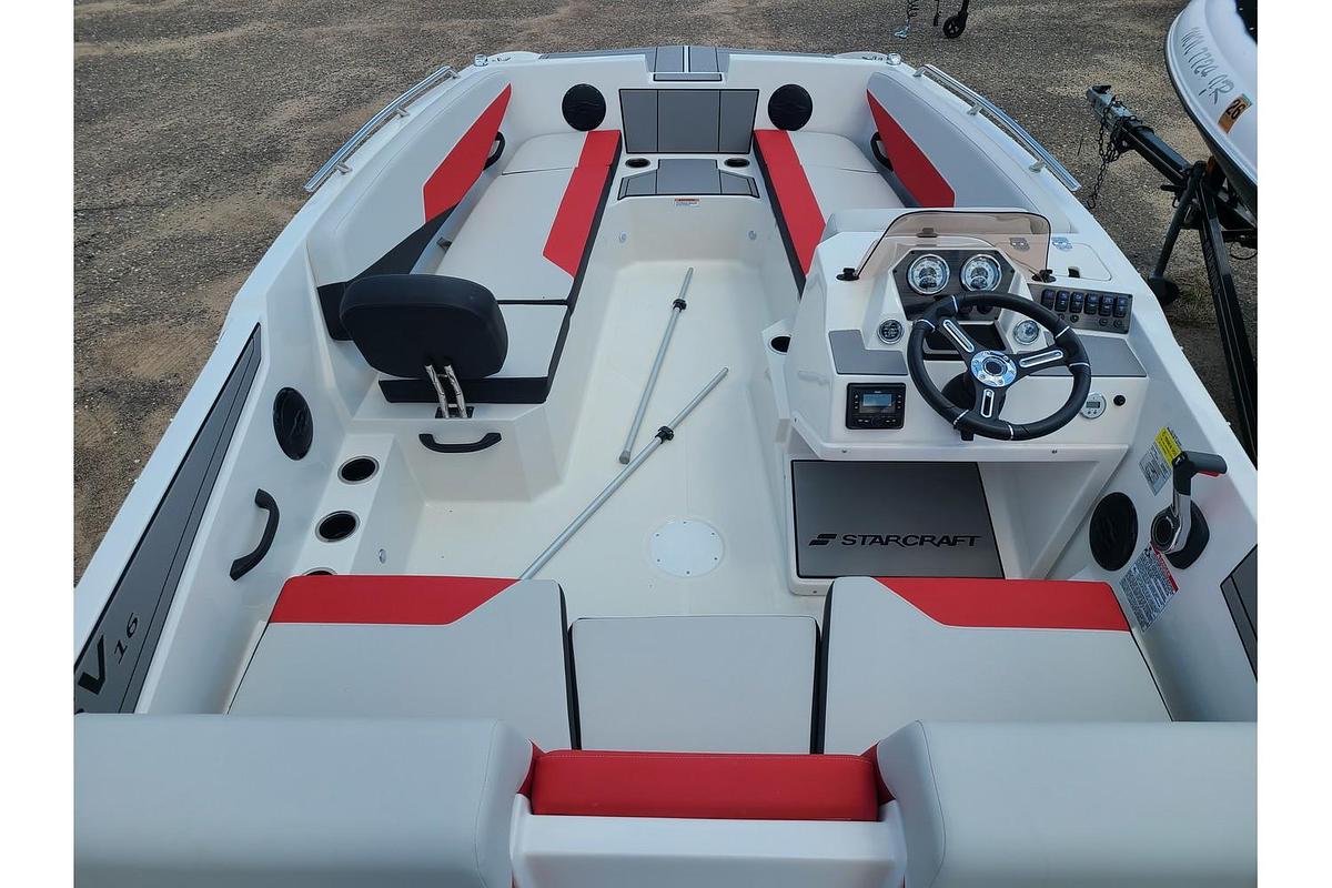 2025 Starcraft SV16 W/ A 90HP Suzuki Motor & Trailer