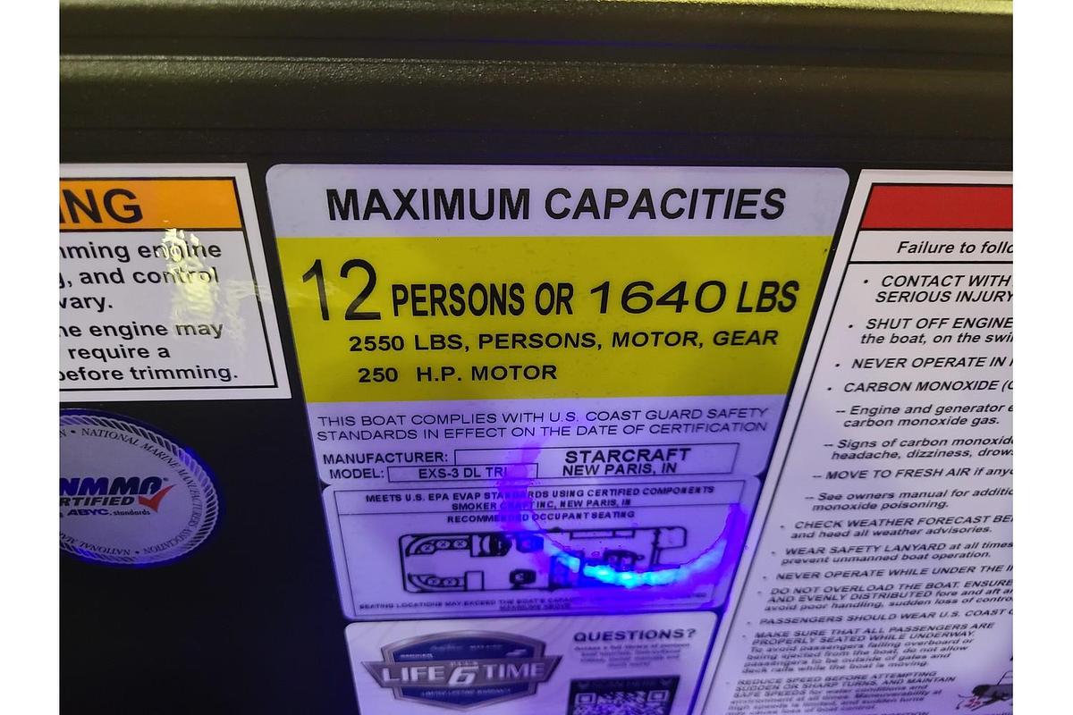 2026 Starcraft EXS 3 DL W/ 150HP Suzuki Motor
