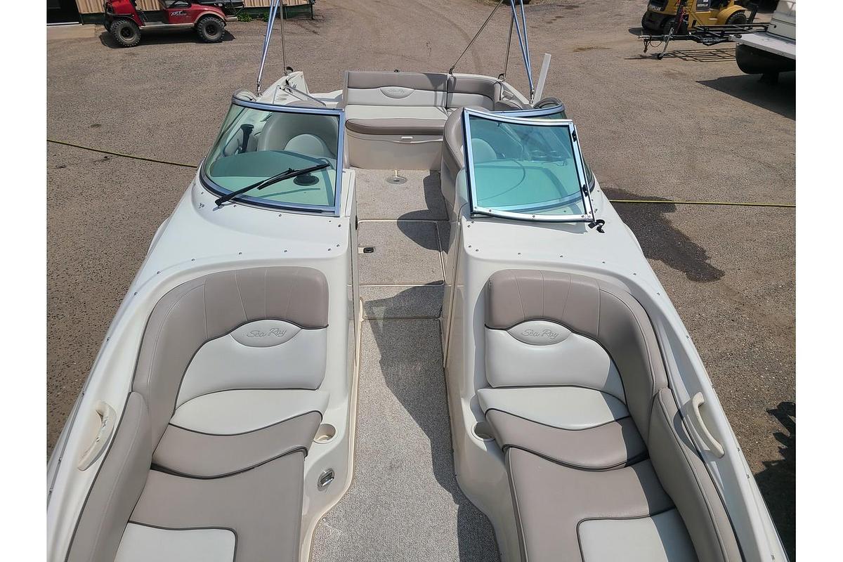 Used 2003 Sea Ray 240 Sundeck With A Mercruiser 350 MAG MPI & Trailer