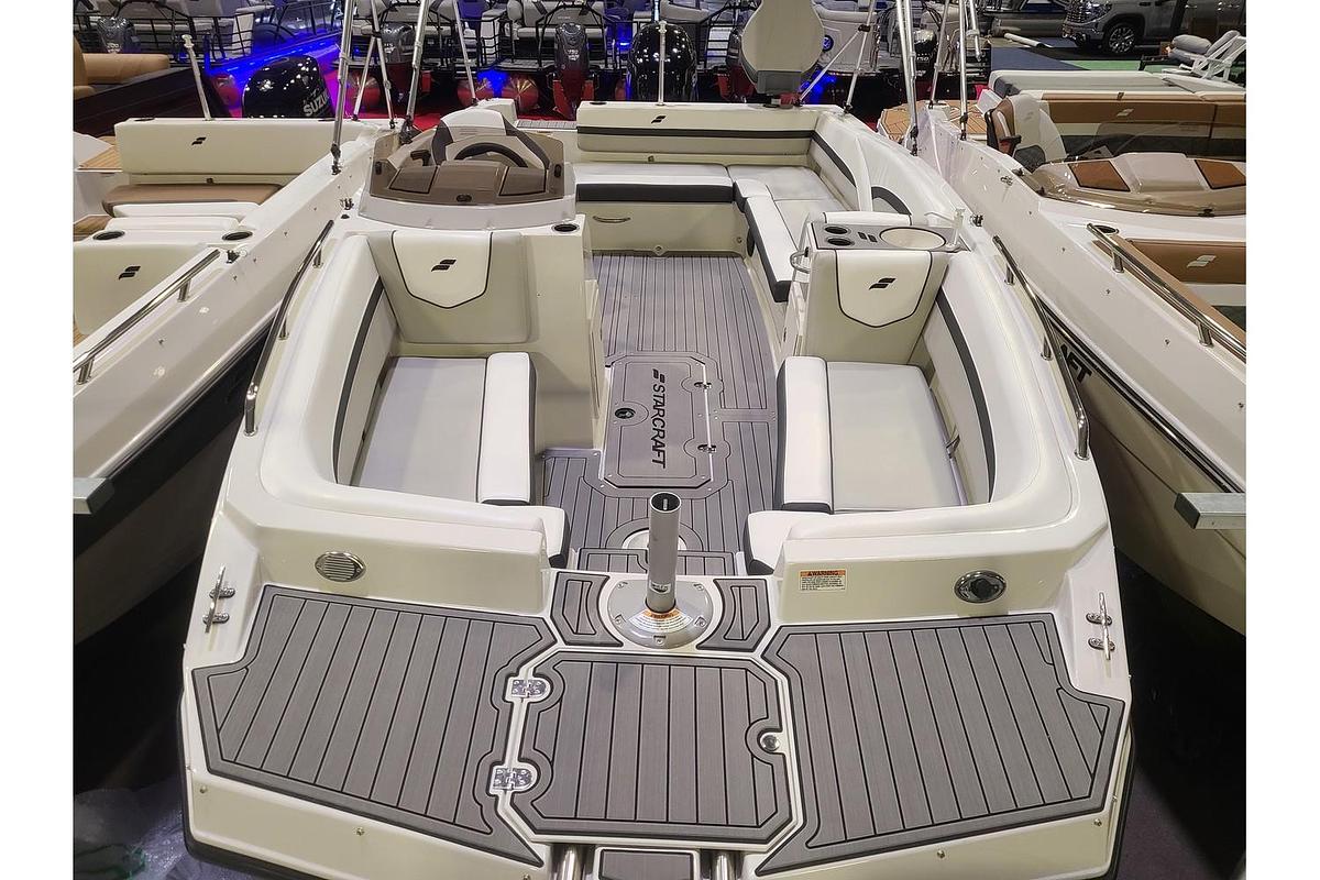 2025 Starcraft SVX 191 Deck Boat W/ 150HP Suzuki Motor & Trailer