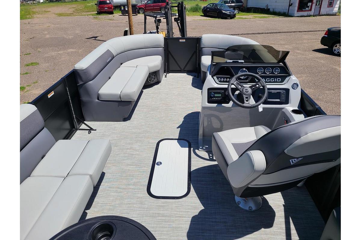 2024 Viaggio Lago V20C Tritoon With A 150HP Suzuki Motor