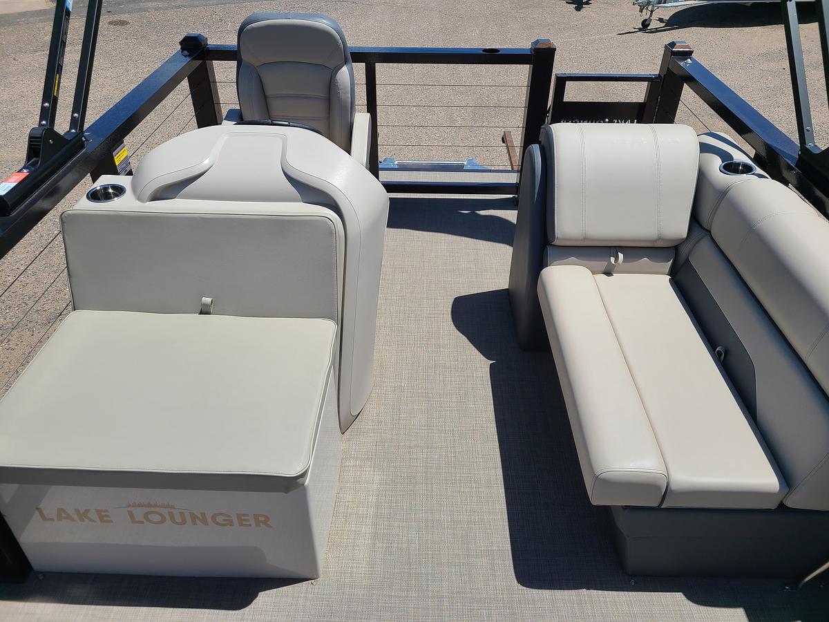 2026 Lake Lounger 16 Pro Fish With A 25HP Suzuki Motor