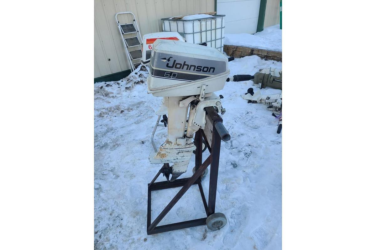 Used 1987 Johnson 6HP Tiller