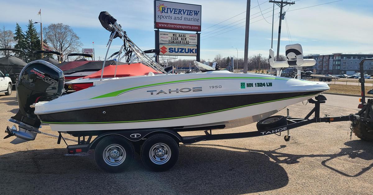 Used 2019 Tahoe 1950 W/ 150HP Mercury & Trailer