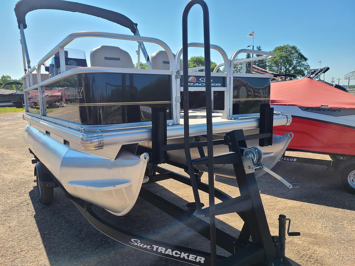 Used 2020 Sun Tracker Bass Buggy 16 DLX With A 25HP Mercury Motor & Trailer