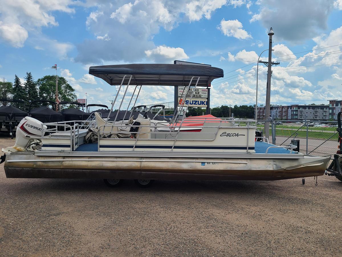 Used 1985 Ercoa 25' With A 75HP Evinrude ETEC Motor