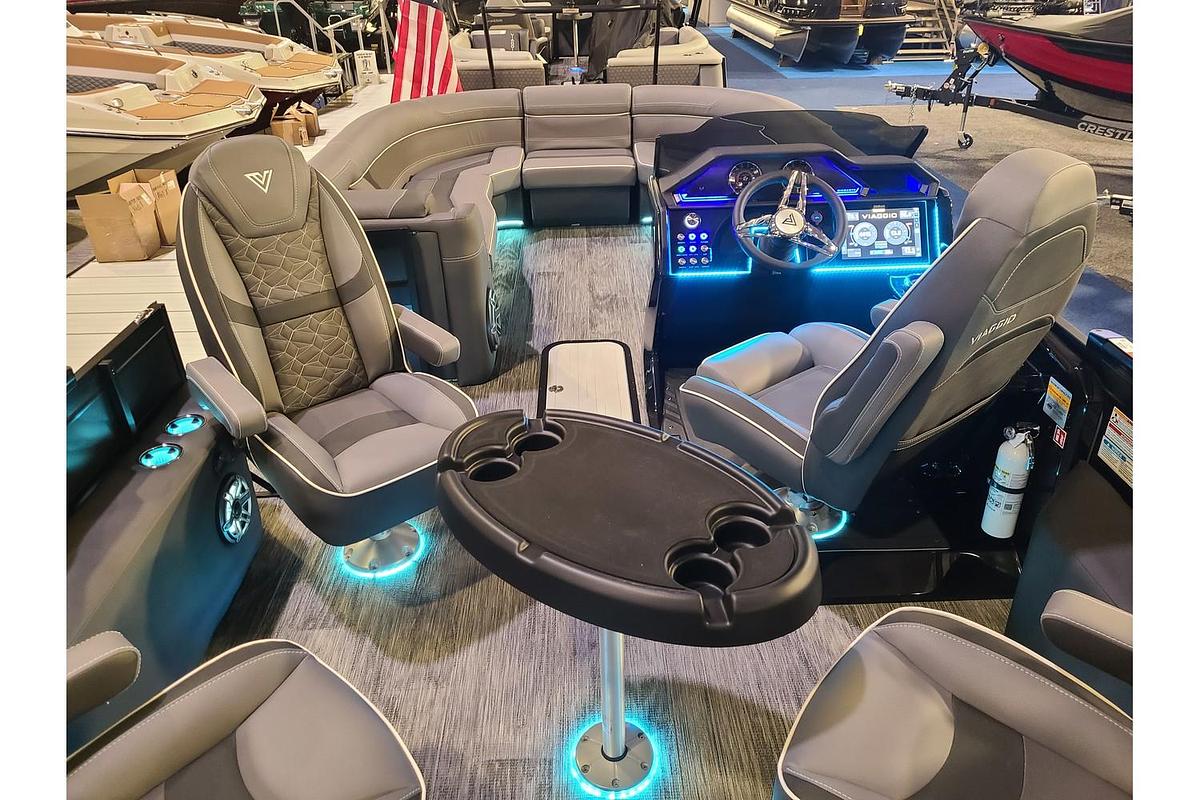 2026 Viaggio Diamante 24Q Tritoon W/ A 350HP Suzuki Motor