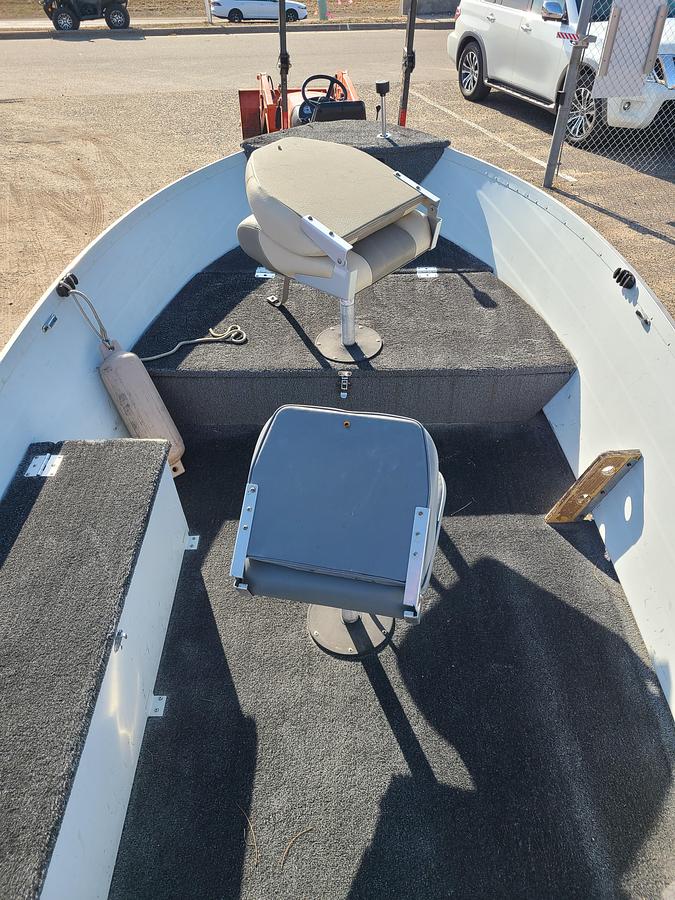 Used 1989 Sylvan Sea Monster W/ 25HP Honda 4-Stroke