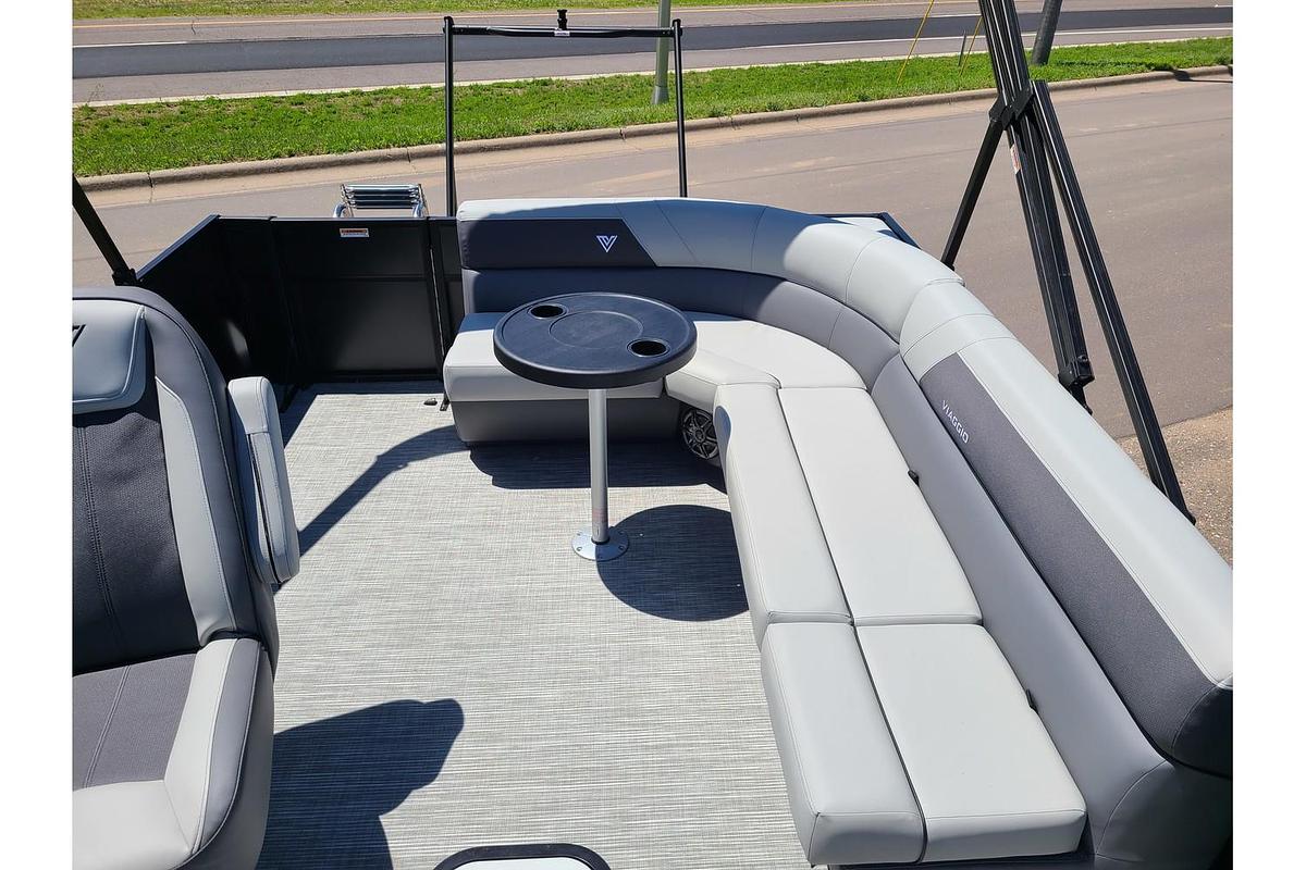 2024 Viaggio Lago V20C Tritoon With A 150HP Suzuki Motor