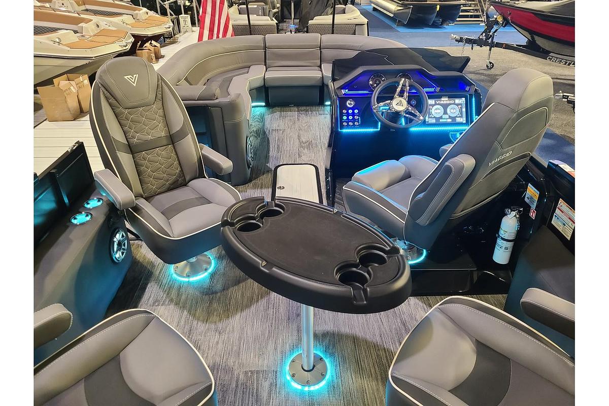 2026 Viaggio Diamante 24Q Tritoon W/ A 350HP Suzuki Motor
