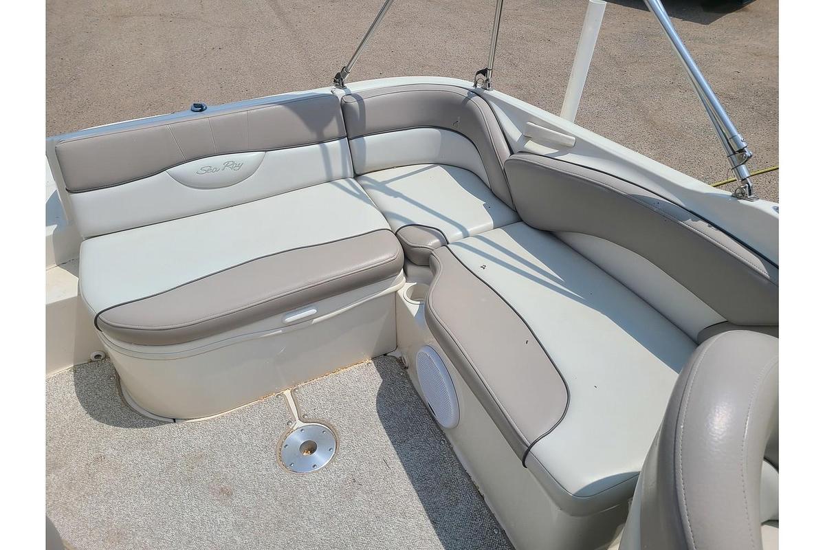 Used 2003 Sea Ray 240 Sundeck With A Mercruiser 350 MAG MPI & Trailer