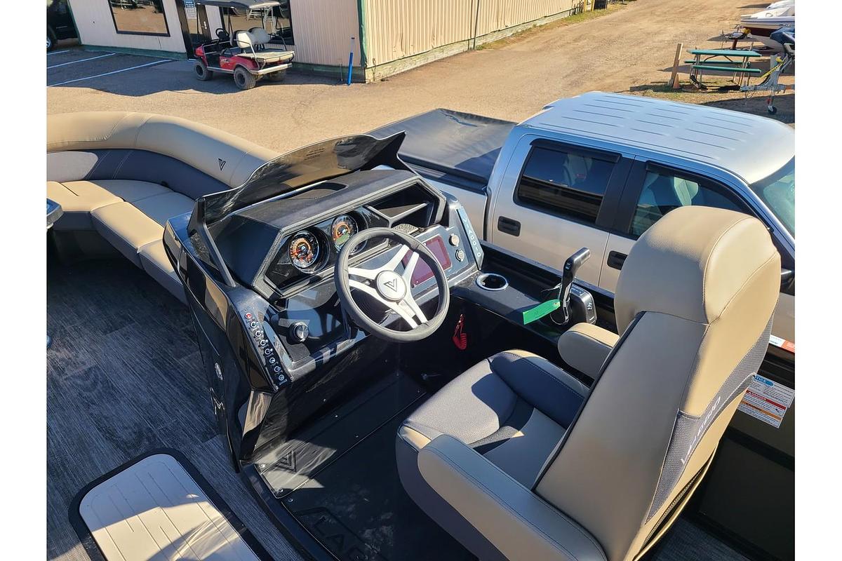 2024 Viaggio Lago Z 24S Tritoon With A 200HP Suzuki Motor & Yacht Club Trailer