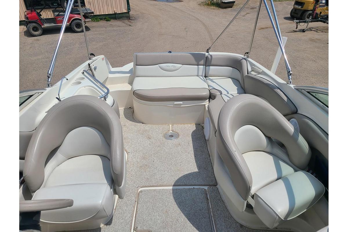 Used 2003 Sea Ray 240 Sundeck With A Mercruiser 350 MAG MPI & Trailer