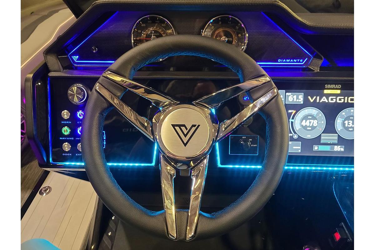 2026 Viaggio Diamante 24Q Tritoon W/ A 350HP Suzuki Motor