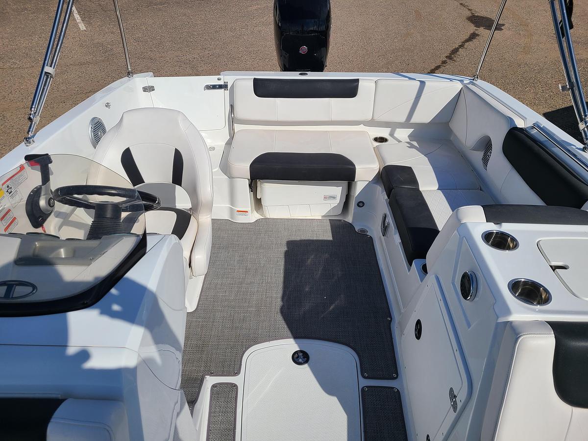 Used 2019 Tahoe 1950 W/ 150HP Mercury & Trailer