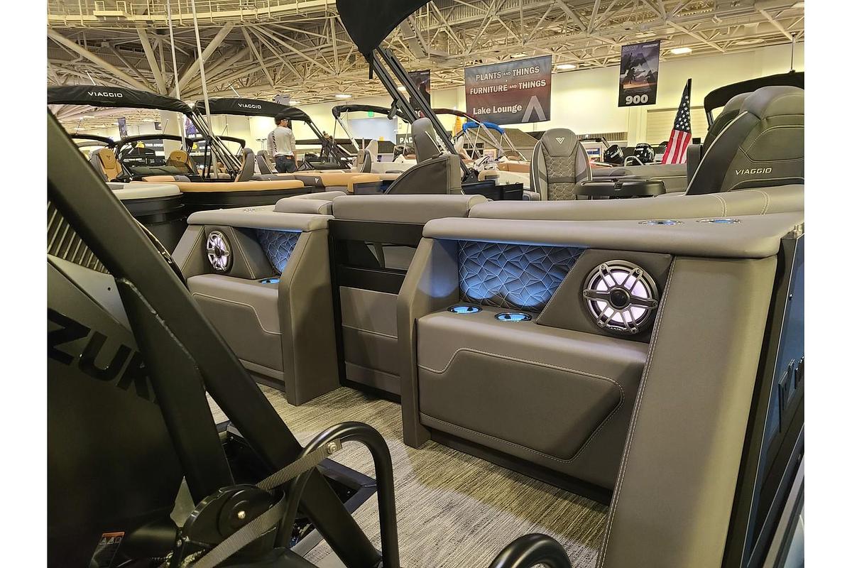 2026 Viaggio Diamante 24Q Tritoon W/ A 350HP Suzuki Motor