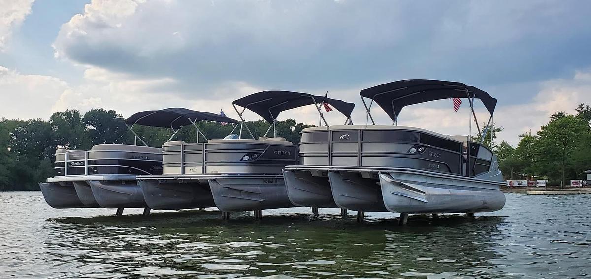 Used 2027 Sea Legs Tritoon Legs Installed