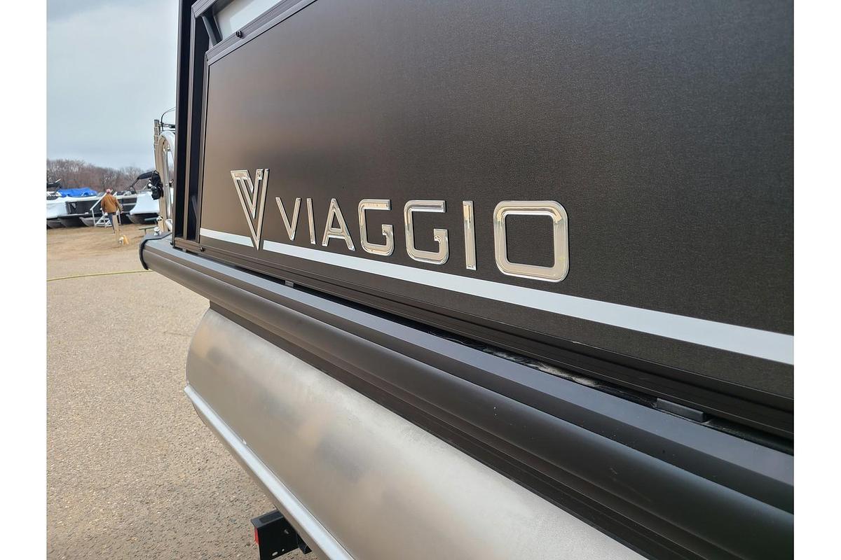 2025 Viaggio Lago X22U Tritoon With A 150HP Suzuki Motor & Yacht Club Trailer