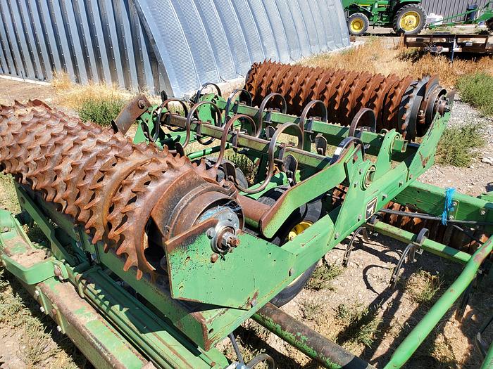 Used 25' John Deere 970 Roller Harrow