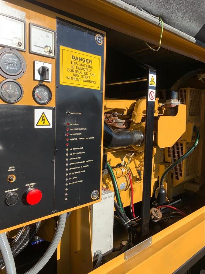 Used Cat Caterpillar Olympian D100P2 Diesel 100 Kw Standby Generator 538 Hrs