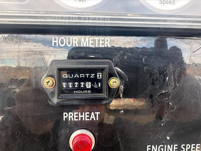 Used MQ MultiQuip WhisperWatt 45 KVA 36 Kw towable generator DCA-45SSIU4F 4422 HRS