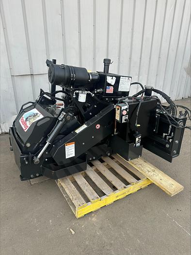 Used RoadHog RH2450 Skid Steer Asphalt Road Cold Planer Grinder Diesel Attachment Bobcat Caterpillar 49 Hp