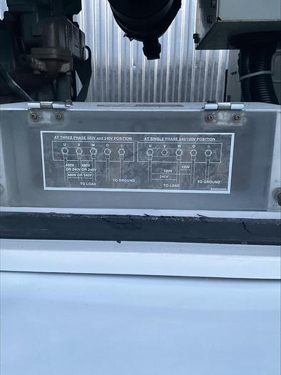 Used MQ MultiQuip WhisperWatt 45 KVA 36 Kw towable generator DCA-45SSIU4F 5280 HRS