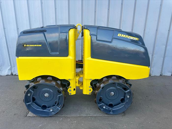 Used 2018 Bomag BMP 8500 Wireless Trench Compactor Vibratory Diesel Roller Wacker 357 Hrs