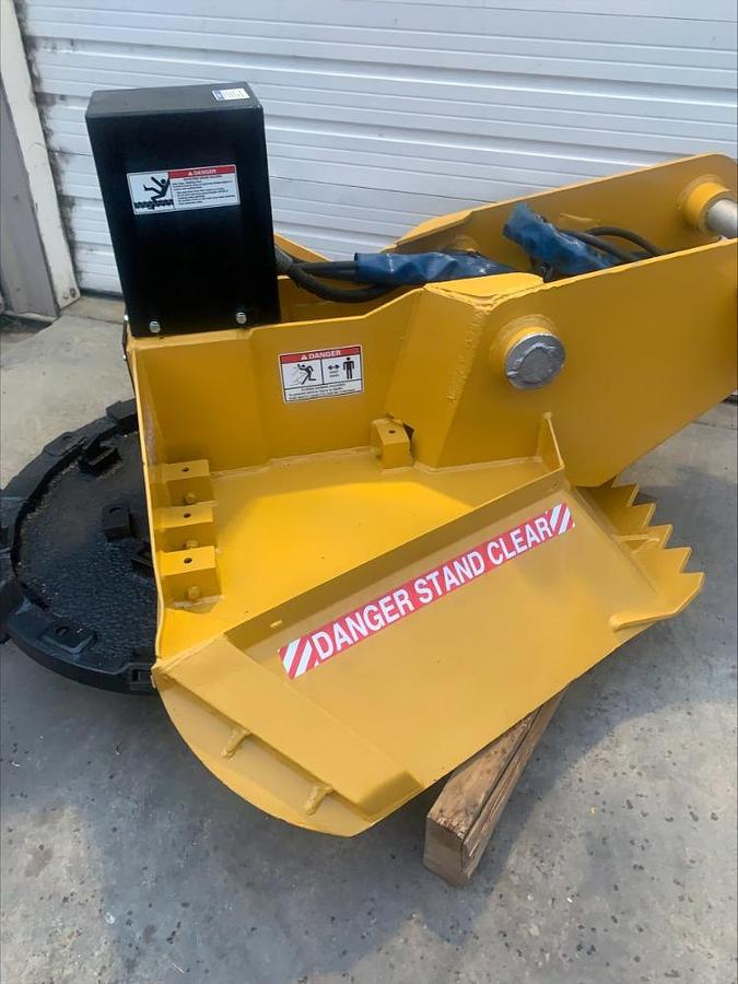 Used SlashBuster HD480B Excavator Brush Cutting Cutter Hydraulic Attachment mulcher