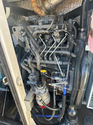 Used MQ MultiQuip WhisperWatt 45 KVA 36 Kw towable generator DCA-45SSIU4F 2163 HRS