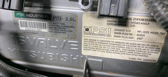 Used Tennant S30 LPG Ride On Sweeper Pick Up Broom Enclosed Cab w Heat AC