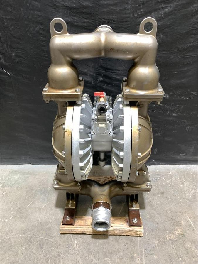 Used Yamada 3" sc414 Stainless Steel Air Powered Double Diaphragm Pump NDP-80BST-NPT