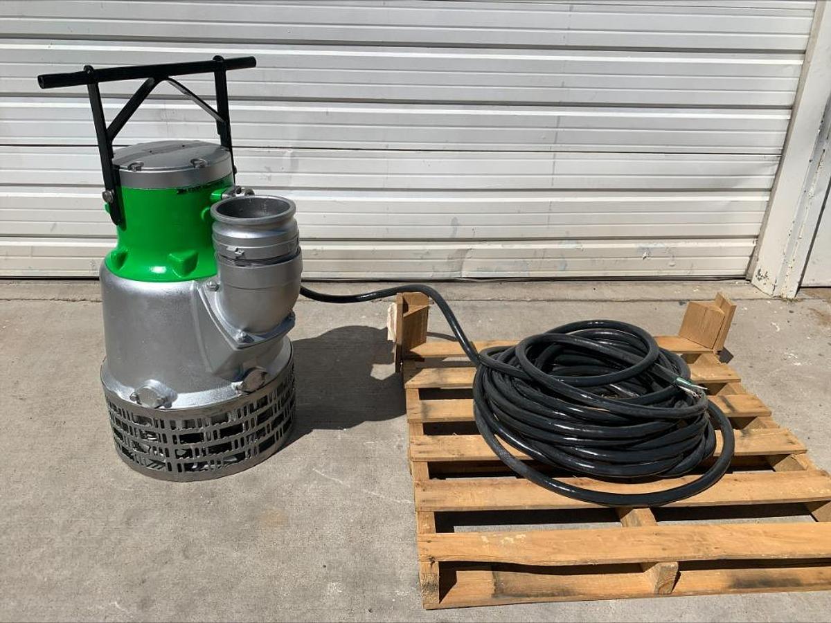Used 2022 Apex SD150HV 30 Hp 6" Submersible Pump 1600 GPM Dewatering Water Flygt