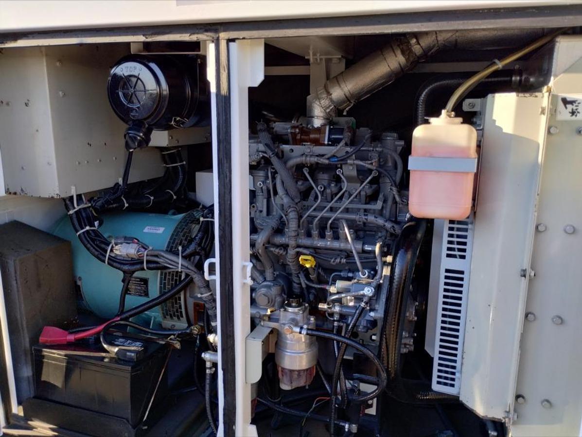 Used MultiQuip MQ 45 36 Kw WhisperWatt Diesel Towable Generator DCA-45SSIU4F 2644 Hrs