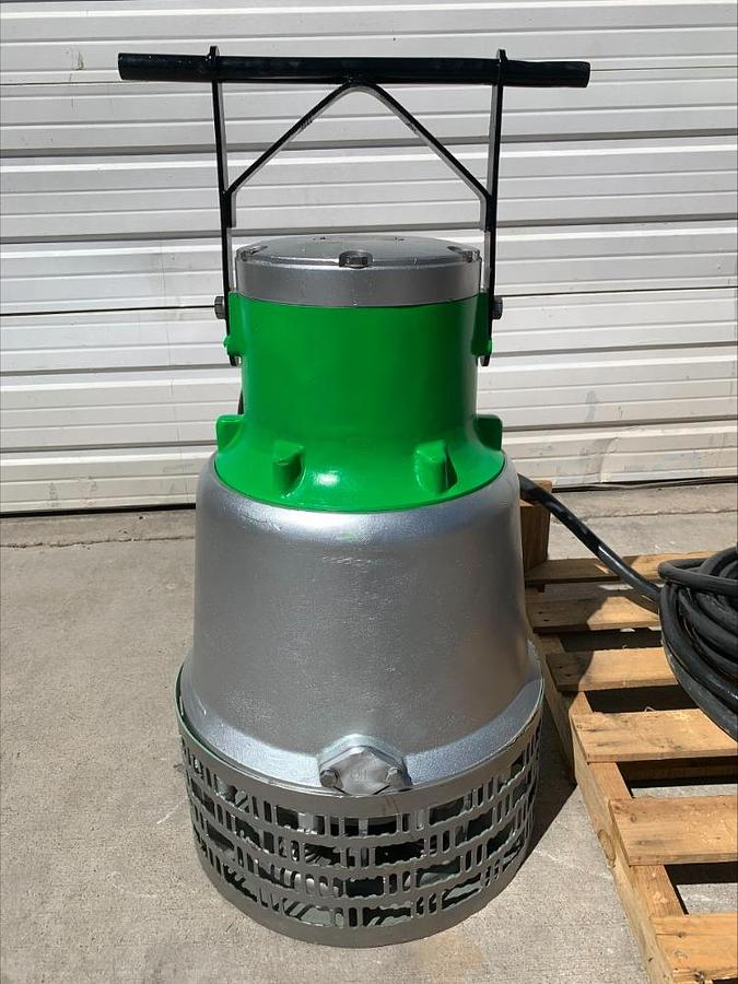 Used 2022 Apex SD150HV 30 Hp 6" Submersible Pump 1600 GPM Dewatering Water Flygt