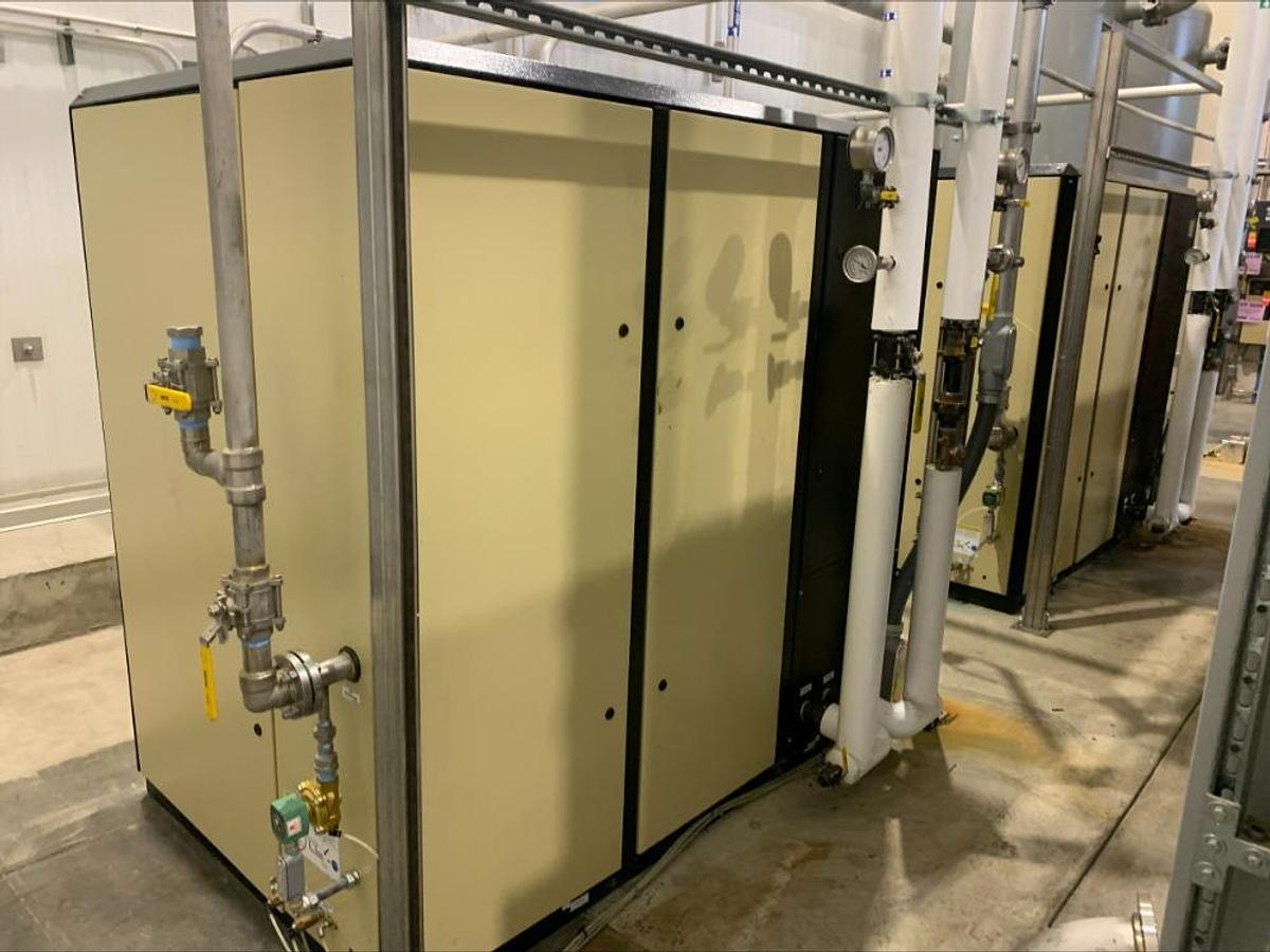 Used 2022 Ingersol Rand IR IRN100H OF Oil Free 100 Hp VSD Rotary Screw Air Compressor