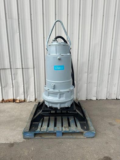Used Flygt 3300.181 6" 88 HP 460v Large Volume Submersible Dewatering Water Pump