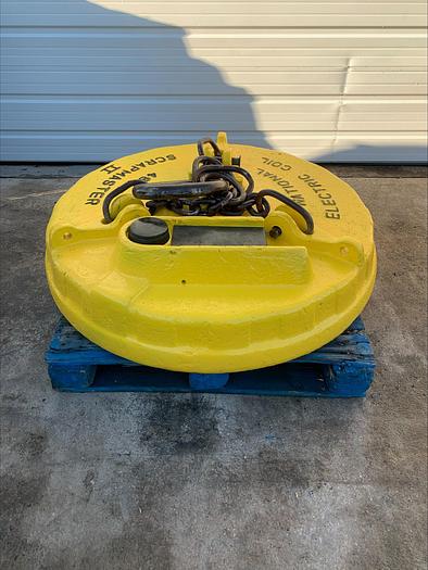 Used Walker ScrapMaster II 48" 48D Scrap Metal Magnet 230v WSMD48