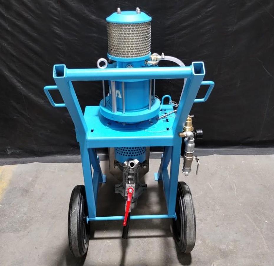 Used WIWA Thick Film Mortar Epoxy Cement Slurry Fire Protection Pump 600.12 12:1 Ratio