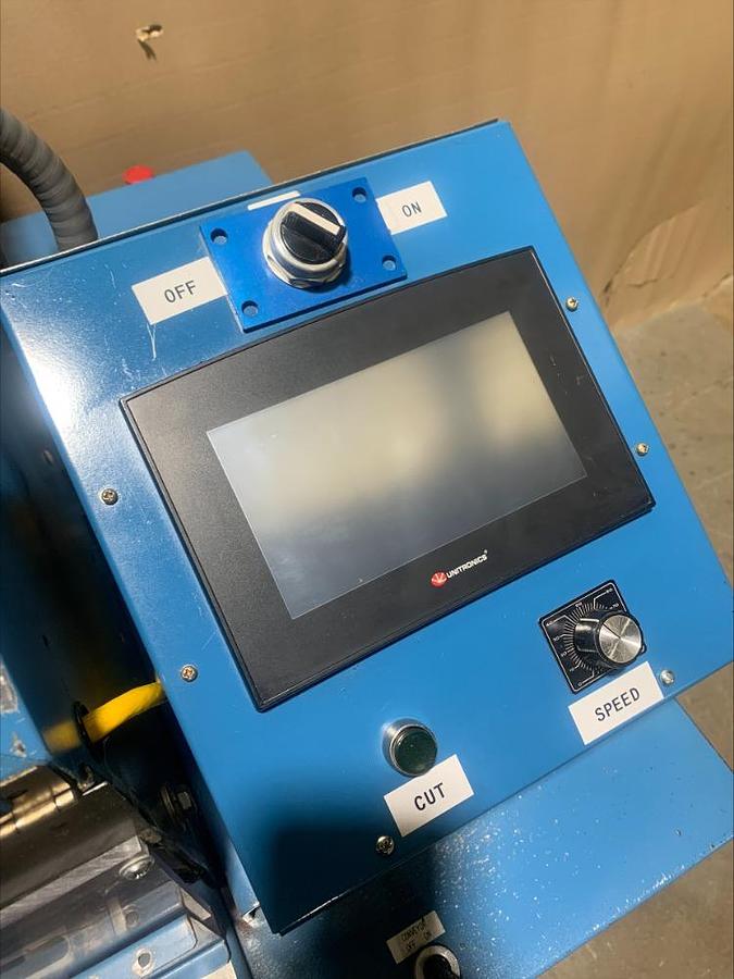 Used Rosenthal 12" Automatic Digital Precision Sheeter Cutter WA-S-1-HHEVAC-24V