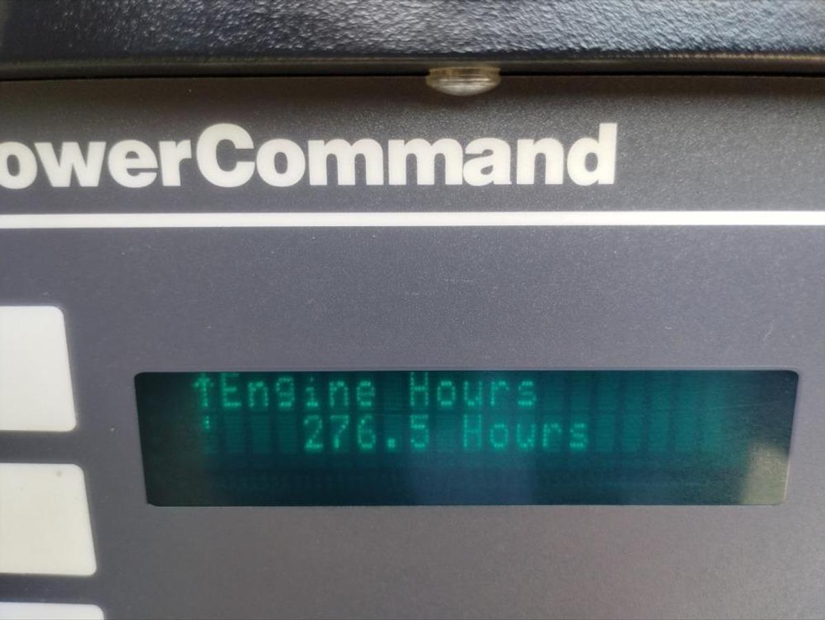 Used 2010 Cummins Onan DSHAD 230 Kw Diesel Standby Generator 276 Hrs
