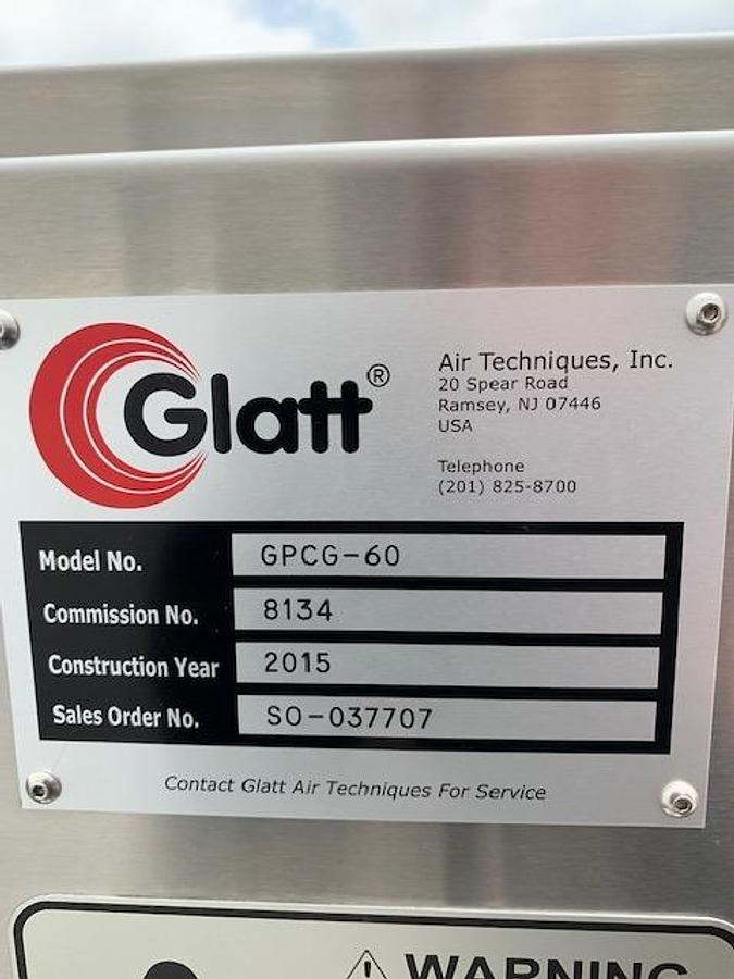Used NEW Glatt GPCG-60 Metering Pump Control Box Power Fluid Bed Dryer Pharma Process
