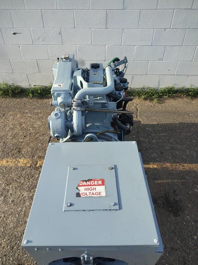 Used Kohler 65EOZC Marine Diesel Generator Large Boat Ship 65kW 3 phase