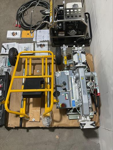 New GMP 89000 Tornado Cable Blowing Blower Machine w Hydraulic Power Pack