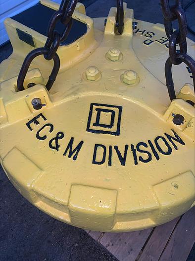 Used Walker 45" 45D Scrap Metal Lifting Magnet 230v 45DSH